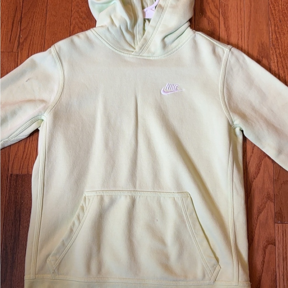 This bright green hoodie can’t really see it in the picture but super bright